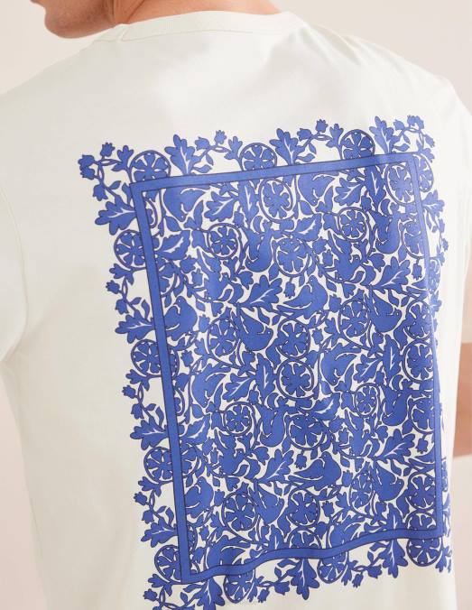 Boden vêtements oiseaux de gousse de vanille Hommes t-shirt graphique LB2X3508
