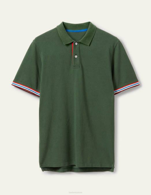 Boden vêtements parc vert Hommes polo piqué LB2X3635