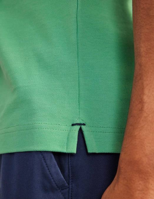 Boden vêtements vert menthe douce Hommes polo piqué coupe slim LB2X3514