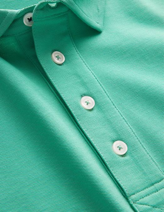Boden vêtements vert menthe douce Hommes polo piqué coupe slim LB2X3514