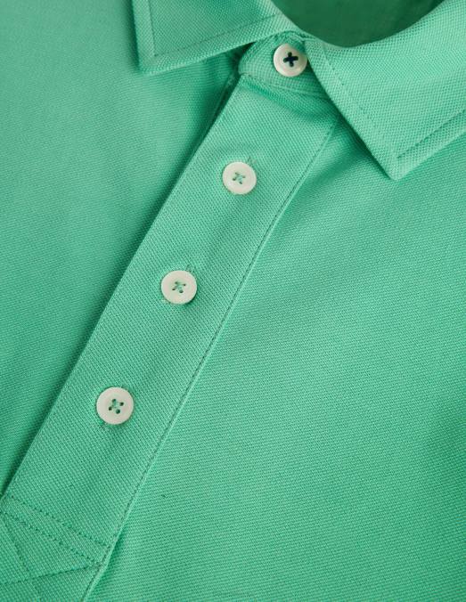 Boden vêtements vert menthe douce Hommes polo piqué coupe slim LB2X3514
