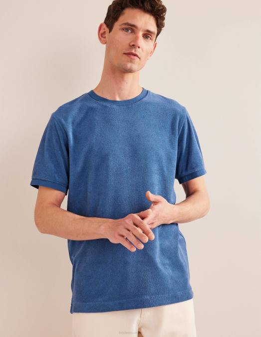 Boden vêtements vraie marine Hommes t-shirt en éponge LB2X3565
