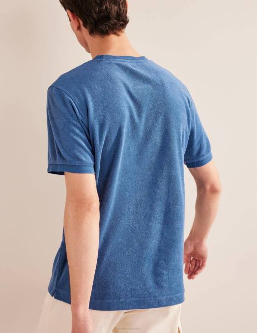 Boden vêtements vraie marine Hommes t-shirt en éponge LB2X3565