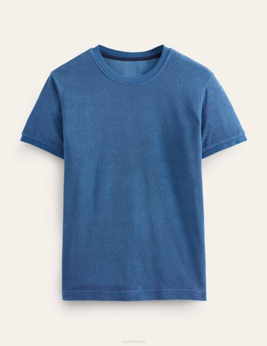 Boden vêtements vraie marine Hommes t-shirt en éponge LB2X3565