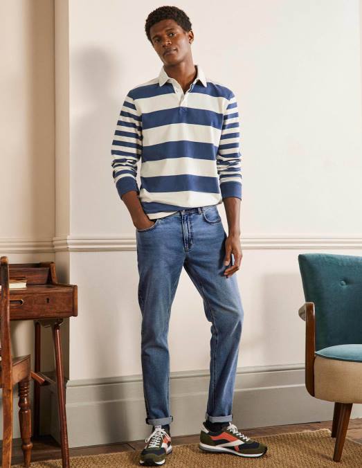 Boden vêtements denim légèrement rincé Hommes jean slim LB2X3597