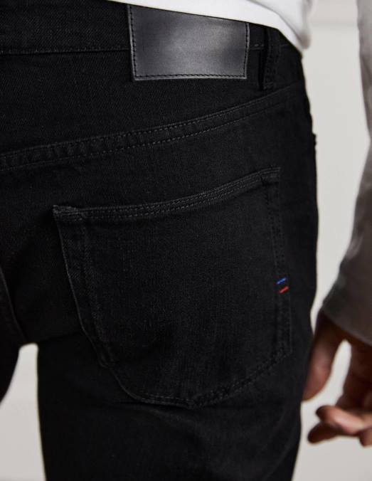 Boden vêtements jean noir Hommes jean slim LB2X3616