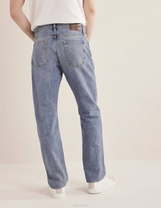 Boden vêtements lavage vintage Hommes jean coupe droite LB2X3575