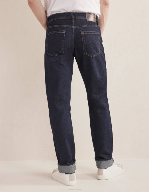 Boden vêtements rinçage foncé Hommes jean coupe droite LB2X3549