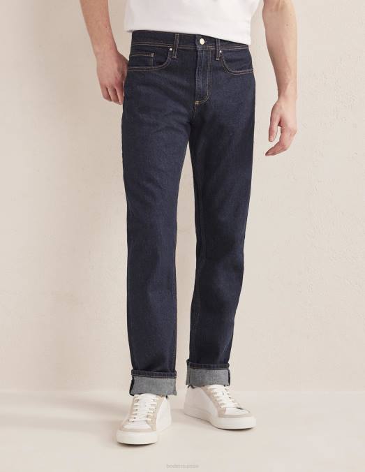 Boden vêtements rinçage foncé Hommes jean coupe droite LB2X3549