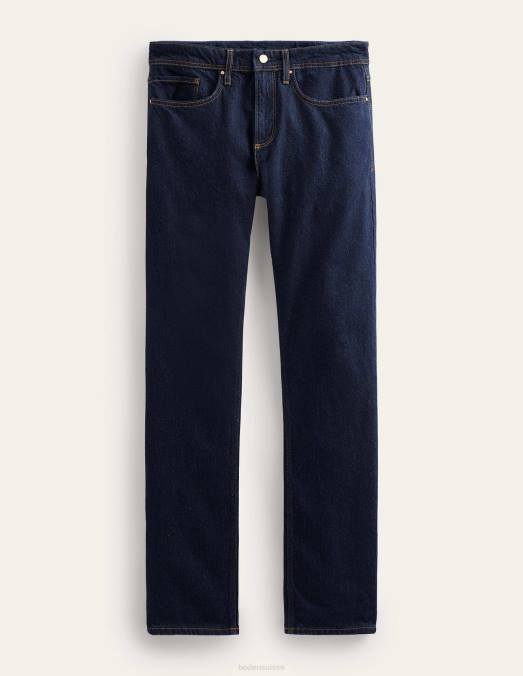 Boden vêtements rinçage foncé Hommes jean coupe droite LB2X3549
