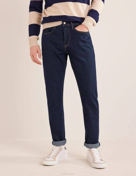 Boden vêtements rinçage foncé Hommes jean coupe slim LB2X3556