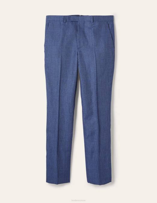 Boden vêtements blues pow Hommes pantalon cavenham en lin mélangé LB2X3594