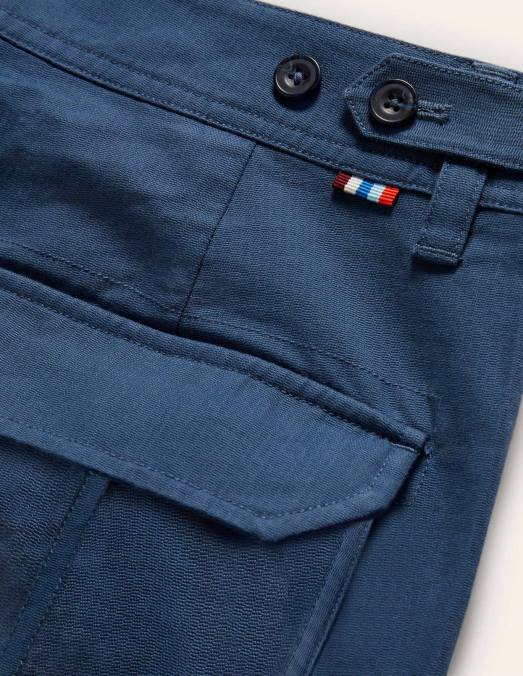 Boden vêtements enseigne bleue Hommes pantalon utilitaire LB2X3577