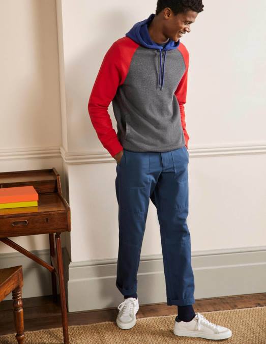 Boden vêtements enseigne bleue Hommes pantalon utilitaire LB2X3577