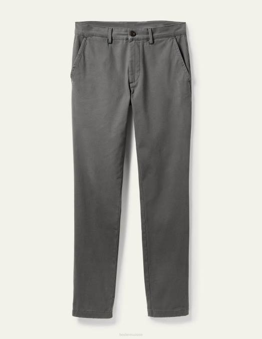 Boden vêtements gris de Londres Hommes pantalon chino slim LB2X3614