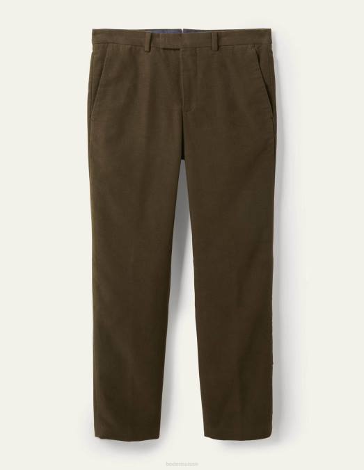 Boden vêtements olive verte Hommes pantalon en moleskine lothbury LB2X3605