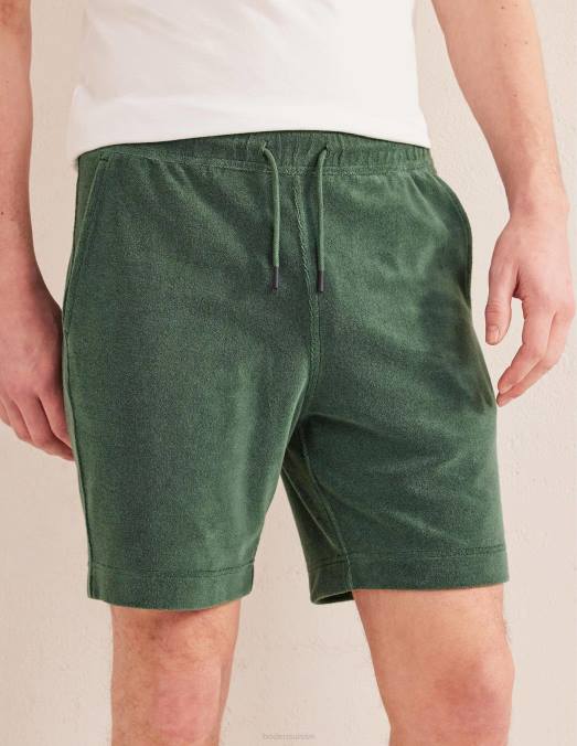 Boden vêtements feuille de palmier Hommes short en tissu éponge à cordon coulissant LB2X3528