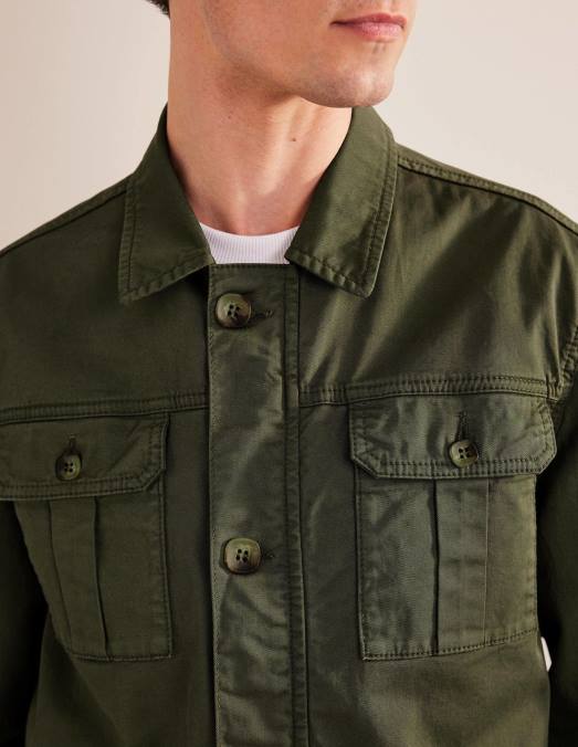 Boden vêtements alligator vert Hommes saharienne LB2X3546