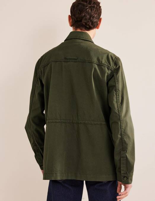 Boden vêtements alligator vert Hommes saharienne LB2X3546