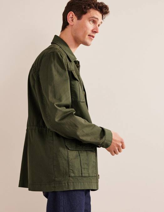 Boden vêtements alligator vert Hommes saharienne LB2X3546