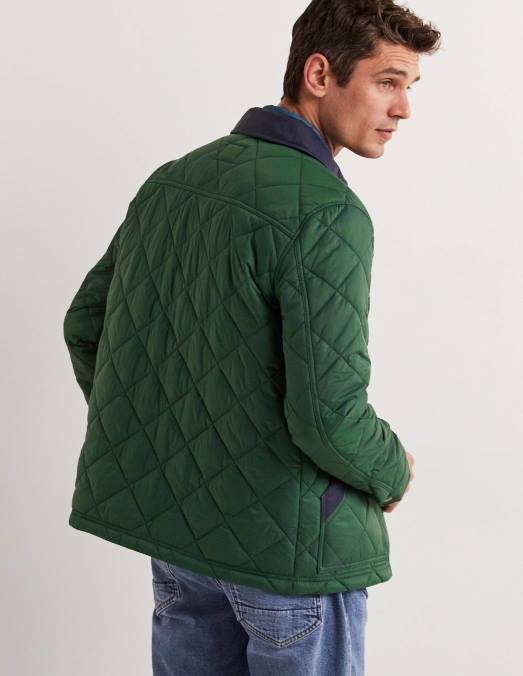 Boden vêtements alligator vert Hommes veste courte matelassée LB2X3582