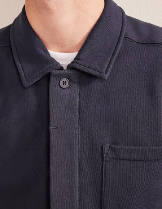 Boden vêtements marine Hommes sueur harrington LB2X3525